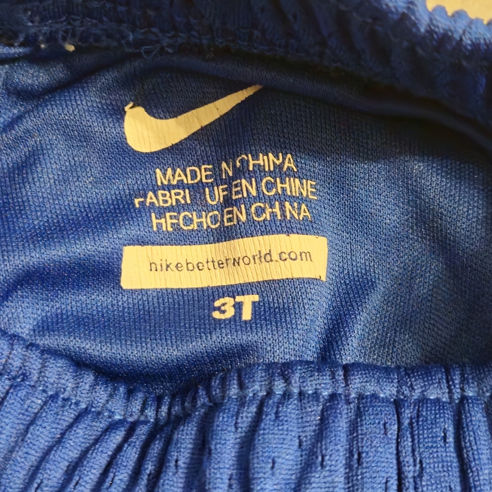 Nike Kids Royal Blue Mesh Shorts - Picture 4 of 4